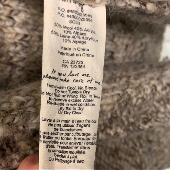 Aritzia Wilfred Free Nord Wool Button Up Cardigan Sweater - Picture 5 of 8
